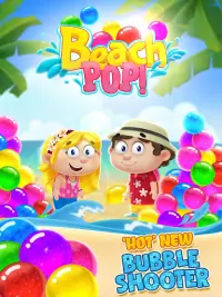 Bubble Shooter: Beach Pop Game Screen Shot 14