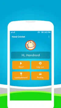Hand Cricket Game Free Screen Shot 1