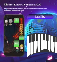 New Anime Games 🎹 Piano Kimetsu No Demon 2020 Screen Shot 6