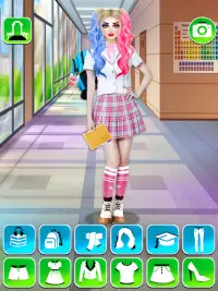 College Girls Fashion Dress Up Screen Shot 10