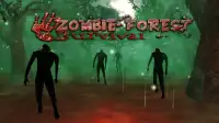 Зомби Survivor лес Screen Shot 1