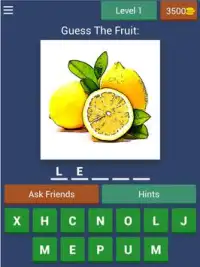 Fruit Trivia Quiz Screen Shot 5
