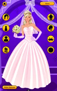 Wedding Dress Up Games - Free Bridal Look Makeover Screen Shot 14