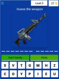 Guess Battle Royale Weapons Screen Shot 12