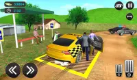 taxichauffeur spel - offroad taxi rijsim Screen Shot 9