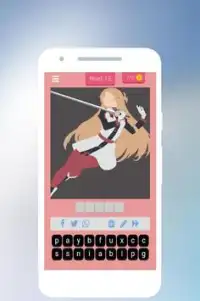 Waifu Quiz! (Anime Girls) Screen Shot 1