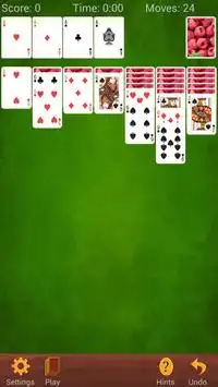 Solitaire Screen Shot 2