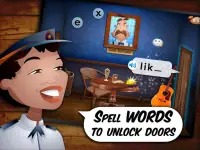 Mystery Word Town: Spelling Screen Shot 1