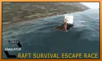 Raft Survival Escape Race Jogo Screen Shot 0