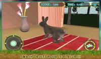 Pet Lapin vs chien attaque 3D Screen Shot 6