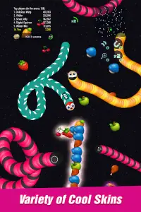Worm.io: Slither Zone Screen Shot 8