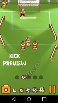 Gold Kicker - Soccer Game Screen Shot 1