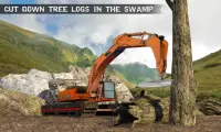 Water Surfer Excavator Crane 3D: Construction Site Screen Shot 4