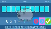 X - Multiplication Game Screen Shot 2