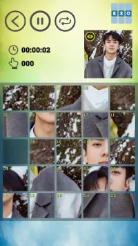 EXO Sliding Puzzle Screen Shot 5