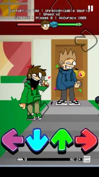 Corrupted Edd in FNF Mod Screen Shot 0