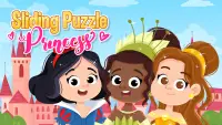 👸Princess Sliding Puzzle 🧩A puzzle game for kids Screen Shot 0