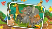 Kids Zoo animal JIgsaw Puzzle Screen Shot 3