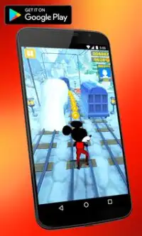 Mickey and Minnie Subway Surfer 3D Screen Shot 2