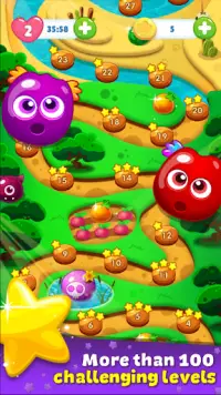 Candy Monsters Match 3 Screen Shot 0