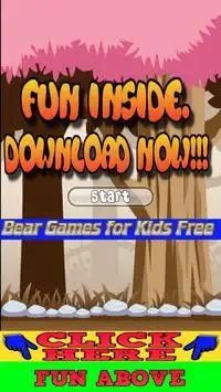 Bear Games for Kids Free Screen Shot 0