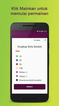 Tangkap Bola Basket Screen Shot 0