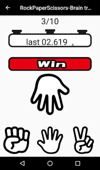 RockPaperScissors-Brain training- Screen Shot 2