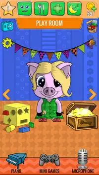 My Talking Pig - Virtual Pet Screen Shot 3