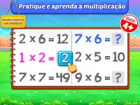 Jogos matemática multiplicação Screen Shot 7