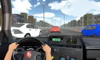 Racing in car - Fearless Rider Ultimate Car Race Screen Shot 0