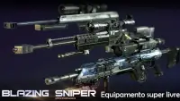 Blazing Sniper - offline shooting game Screen Shot 1
