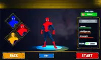 स्पाइडर हीरो गेम - उत्परिवर्ती रस्सी मैन गेम Screen Shot 4