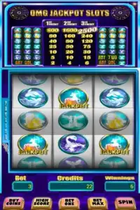 SLOTS - OMG Jackpot Slots Free Screen Shot 2