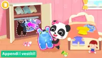 La vita di Baby Panda: pulizie Screen Shot 3