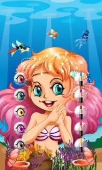 My Cute Mermaid Princess Makeover-2D Salon makijaż Screen Shot 1