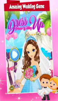 Dress Up Beautiful Bride Wedding Games Screen Shot 0