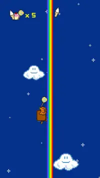 Nyan Cat Rainbow Runner Screen Shot 1