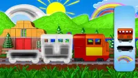 Happy Train Jigsaw Puzzle: Train games Screen Shot 1