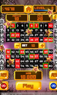 King of Keno - FREE Vegas Casino Games Screen Shot 1