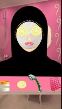 hijab girl salon : spa-make up-fashion Screen Shot 2