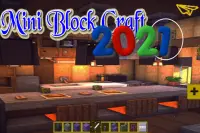 Mini Block Craft 2021: KawaiiCraft 3D Screen Shot 0