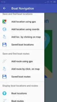 Boat Navigation Screen Shot 0