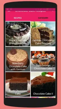 Chocolate Cake Recipes Screen Shot 1