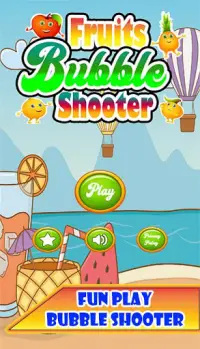 Fruits Bubble Shooter Games Screen Shot 1