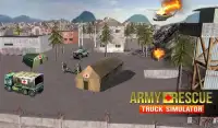 militer pertolongan truk misi Screen Shot 4