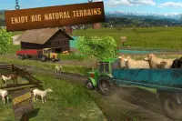 Farming Tractor Animal Cargo Transport Screen Shot 4