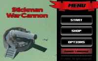 Stickman War Cannon Screen Shot 2