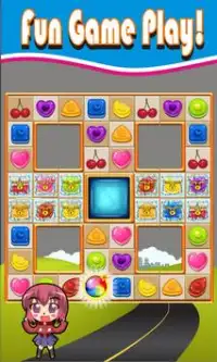 Candy Fruit Crush Screen Shot 1