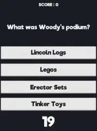 Trivia for Toy Story Screen Shot 2