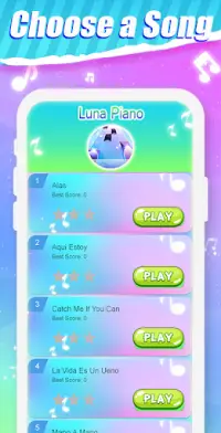 New Soy Luna Girl Piano Tiles Screen Shot 0